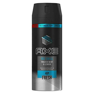6 Pack Axe Ice Chill for Men Deodorant Body Spray