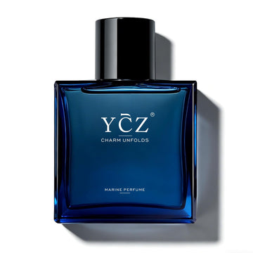Ycz Charm Unfolds Marine Perfume for Men, 1.7 oz. Long Lasting Eau De Parfum Cologne For Men, Oriental Woody Fragrance