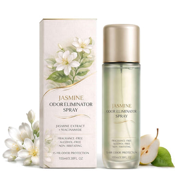 Jasmine Scent Spray & Body Mist, Long-Lasting Whole Body Deodorant for Women & Men