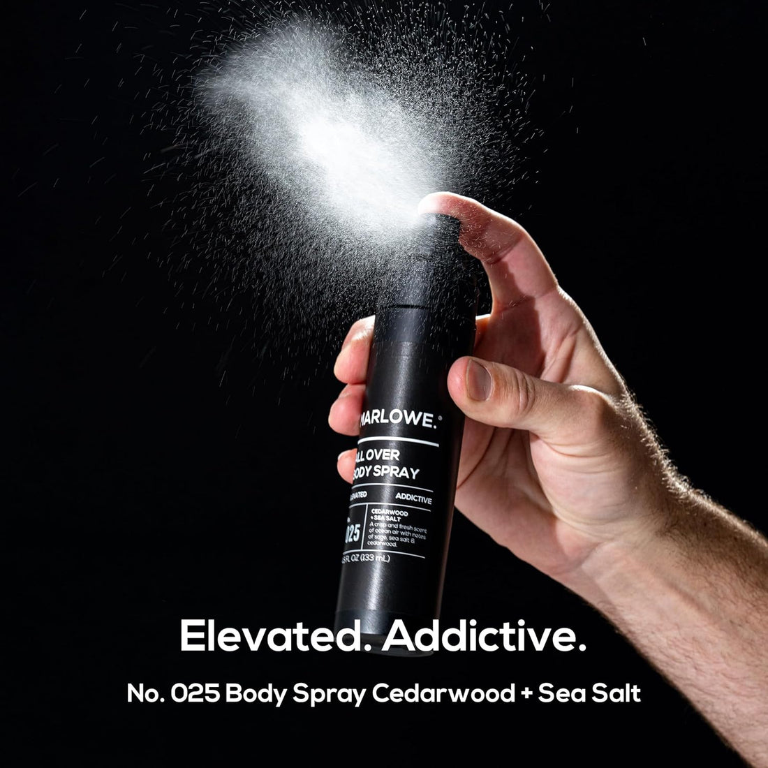 MARLOWE. All Over Body Spray for Men, 4.5 oz, Long-Lasting Fresh Cologne Spray for Daily Confidence, Crisp & Invigorating Men's